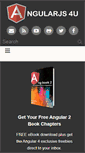 Mobile Screenshot of angularjs4u.com